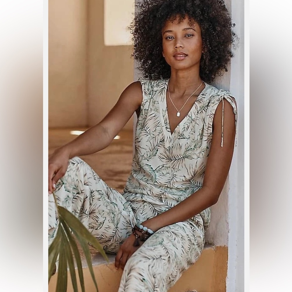 ✨NWT!✨ J JILL Set Outfit - Tropical Matching Tank Top + Pants – Women’s Plus 3X
